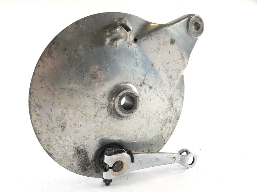 Suzuki T 500 [GT 500] - Brake anchor plate brake drum