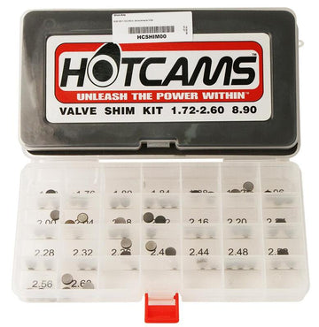 Ktm Sx-F 250 [HOT CAMS] - valve discs Ø8.90x1.72 to 2.6mm - set of 3 pcs.