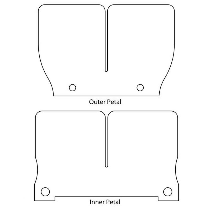 Ktm Exc 200 [V-FORCE] - REPLACEMENT PLATE FOR DIAPHRAGM BLOCK V-FORCE2