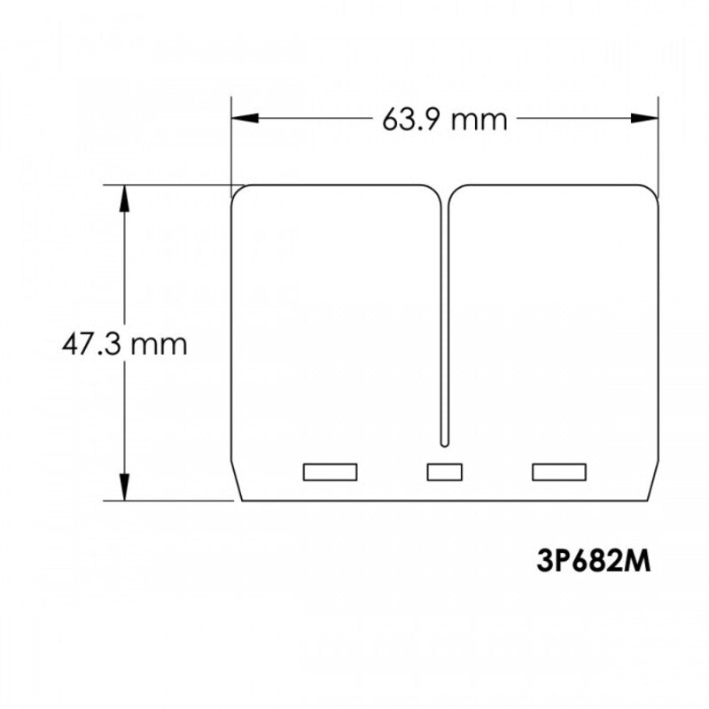 Ktm Exc 200 [V-FORCE] - REPLACEMENT PLATE FOR DIAPHRAGM BLOCK V-FORCE3