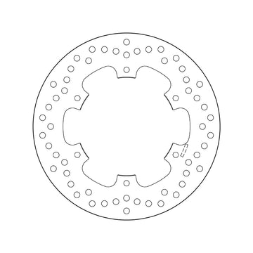 Yamaha Tdr 125 [BREMBO] - Series Oro round rigid brake disc