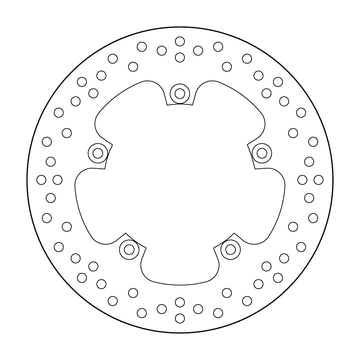 Yamaha X-Max 300 Tech Max + [BREMBO] - Series Oro round rigid brake disc