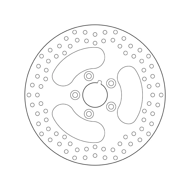 Harley Davidson Flstf [BREMBO] - Series Oro round rigid brake disc