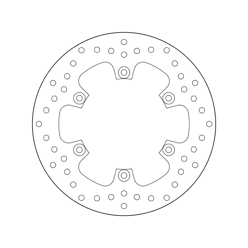 Yamaha Rd 500 [BREMBO] - Series Oro round rigid brake disc