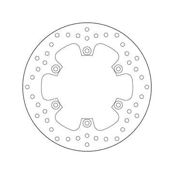 Yamaha Rd 500 [BREMBO] - Series Oro round rigid brake disc