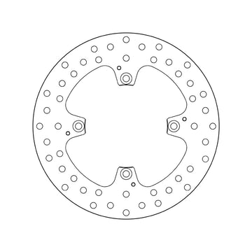 Ducati Hypermotard 939 [BREMBO] - Series Oro round rigid brake disc - 0