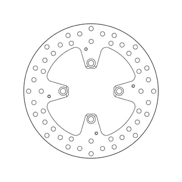 Ducati Panigale 1199 [BREMBO] - Series Oro round rigid brake disc - 0
