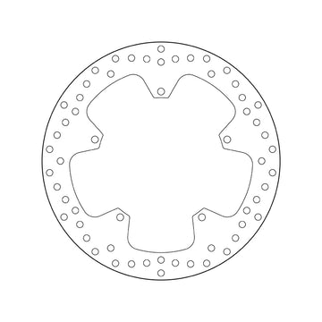 Yamaha Yzf 125 [BREMBO] - Series Oro round rigid brake disc