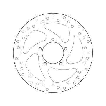 Ducati Multistrada 1260 [BREMBO] - Series Oro round rigid brake disc - 0