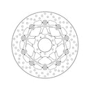 Honda Ctx 700 [BREMBO] - Series Oro round floating brake disc-2
