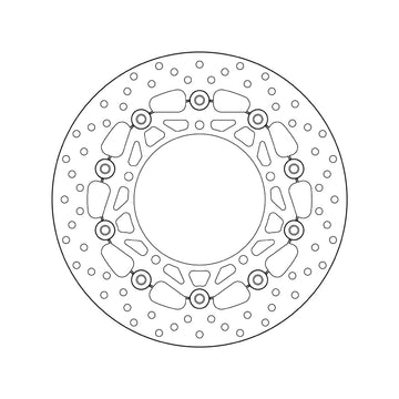 Yamaha Mt 07 [BREMBO] - Series Oro round floating brake disc