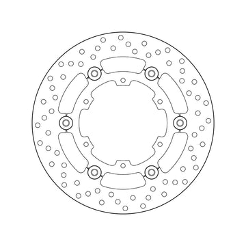 Ktm 1050 Adventure [BREMBO] - Series Oro round floating brake disc