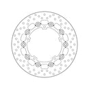 Yamaha Tracer 700 [BREMBO] - Series Oro round floating brake disc