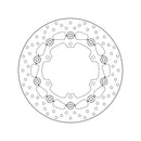Yamaha Xt 660 Z Tenere [BREMBO] - Series Oro round floating brake disc
