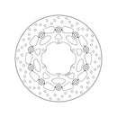 Bmw F 800 Gs Adventure [BREMBO] - Series Oro round floating brake disc-2