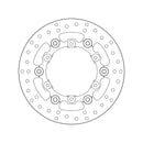 Ktm 690 Smc R [BREMBO] - Series Oro round floating brake discs - in pairs