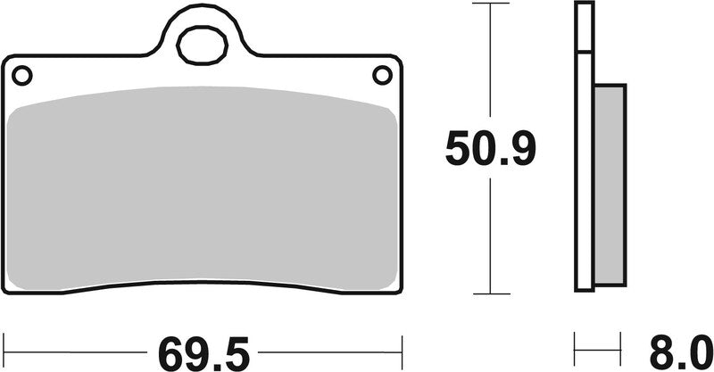 Ducati Monster 750 [BREMBO] - Competition Carbon Ceramic Brake Pads - 07BB15RC