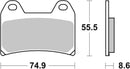 Ktm Adventure 1050 [BREMBO] - Competition Carbon Ceramic Brake Pads - 07BB19RC
