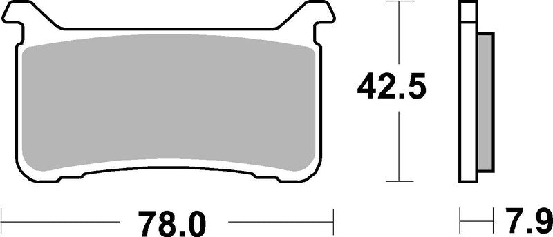 Honda Cmx 1100 Rebel Dct [BREMBO] - Competition Carbon Ceramic Brake Pads - 07HO63RC