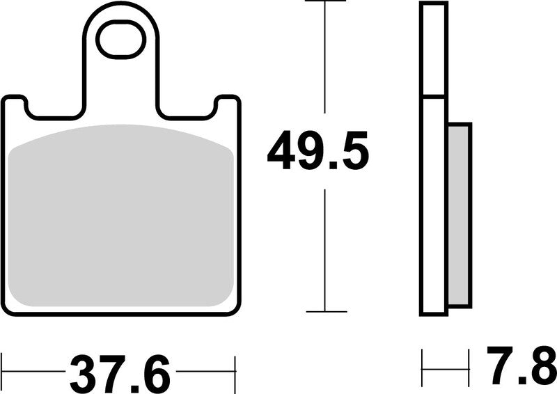 Kawasaki Gtr 1400 [BREMBO] - Street Sintered Metal Brake Pads - 07KA28SA