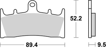 Suzuki Gsx-R 1300 Hayabusa [BREMBO] - Competition Carbon Ceramic Brake Pads - 07SU19RC