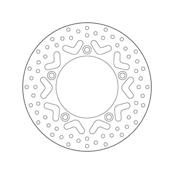 Kymco Ak 550 [BREMBO] - Series Oro rigid brake disc - 68B40794