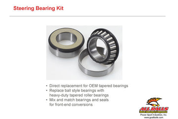 Triumph Thunderbird 1600 [ALL BALLS] - Kit steering head bearing for: APRILIA RS250,