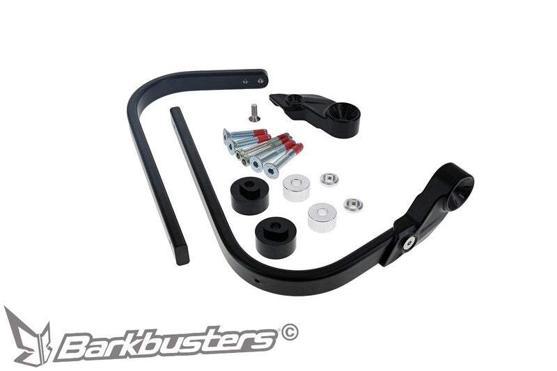Ktm 390 Duke [BARKBUSTERS] - Universal Hardware Kit Single Point Clamp Mount Black
