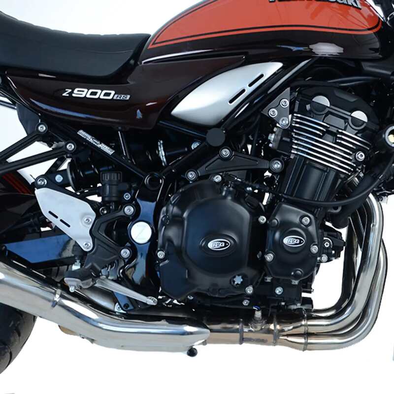 Kawasaki Z 900 RS ABS ZR900C [2018-2022] - Starter Right Crankcase Cover Protector Black Kawasaki Z900RS