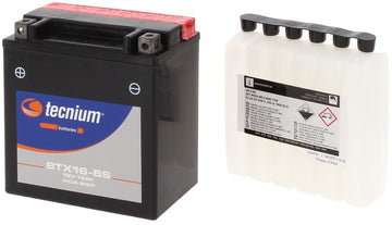 Kawasaki Vn 1600 [TECNIUM] - Maintenance-free battery with acid pack - BTX16-BS
