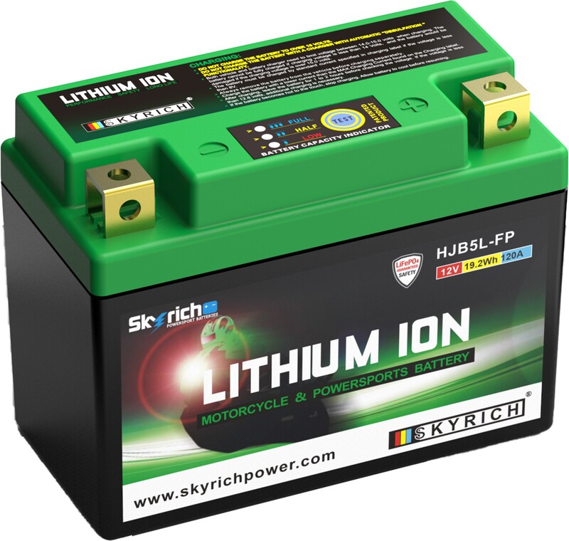 Yamaha Yzf-R 125 [SKYRICH] - Lithium-ion battery - LIB5L