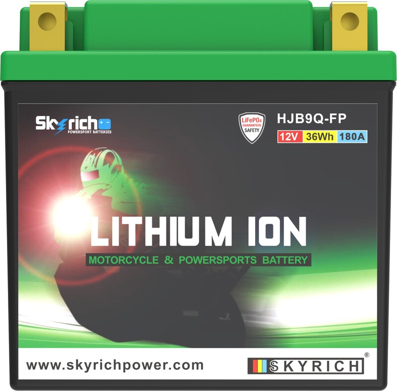 Cagiva Mito 125 Evo 8P [SKYRICH] - Lithium-ion battery - LIB9
