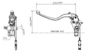 Ducati Monster 1100 [BREMBO] - Clutch master cylinder Ø15x19mm titanium-2