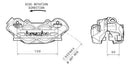 Ducati Monster 1100 [BREMBO] - P4 front left brake caliper titanium Ø32mm-2