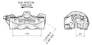 Ducati Panigale 1199 [BREMBO] - M50 front left brake caliper titanium Ø30mm-2