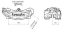 Ducati Hypermotard 939 [BREMBO] - M4 front left brake caliper titanium Ø32mm-2