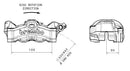 Honda Cb 1000 [BREMBO] - Stylema brake caliper front right natural-2