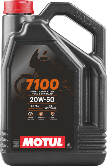 Motors oil 20W50 4T 4L for motorcycles [Motul]