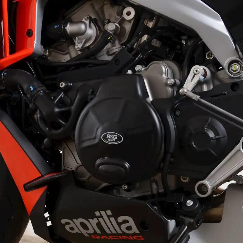 Aprilia RS 660 FACTORY [2025] - Race Series Left Engine Case Cover Protector (Lima) - Black