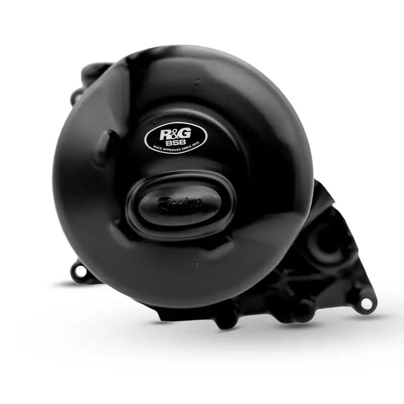 Ducati STREETFIGHTER V4 S [2020-2024] - Race Series Right Crankcase Cover Protector - Black Ducati Streetfighter V4 S