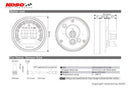 Bmw R Ninet Scrambler [KOSO] - DL-04 Tachometer/Tachometer - BMW R Nine T-3