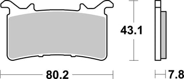 Bmw M 1000 [BREMBO] - Competition Carbon Ceramic Brake Pads - 07GR99RC