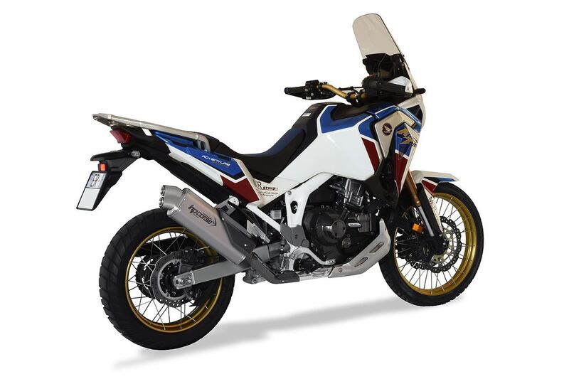 Honda Crf 1100 L Africa Twin Adventure Sports [HP CORSE] - 4-Track R Slip On rear silencer