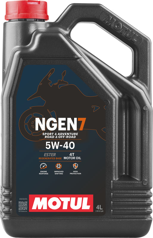 Motor oil 5W-40 4T 4L for motorcycles [Motul]
