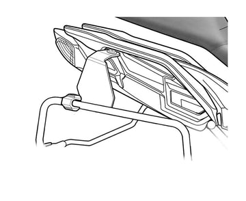 Kawasaki Versys 650 [SHAD] - 4P mounting kit