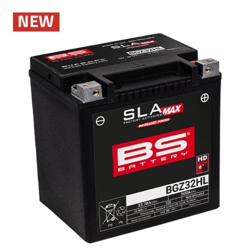 Harley Davidson Fltr [BS BATTERY] - SLA Maintenance Free Battery Factory Activated - BGZ32HL