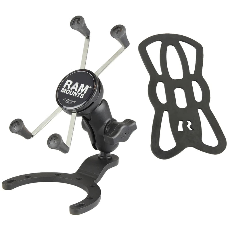 Bmw K 1200 [RAM] - MOUNTS X-Grip® short sleeve phone holder with large tank base - large phones