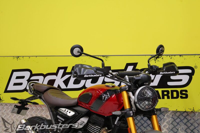 Triumph Scrambler 400 [BARKBUSTERS] - Hardware kit two-point attachment aluminum