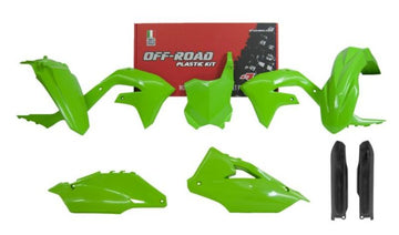 Kawasaki Kx 250 [RACETECH] - Plastic kit 6 pieces