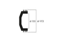 Kawasaki J 300 [MALOSSI] - Clutch bell Maxi Wing ø 153 mm